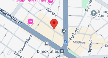 Location of business on map