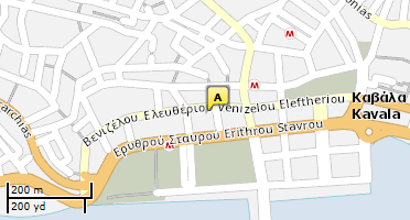 Χάρτης και σημείο της επιχείρησης