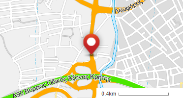 Location of business on map