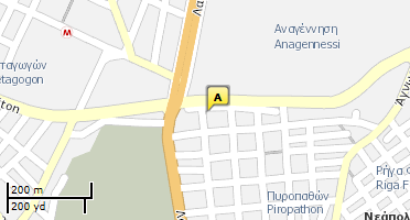 Χάρτης και σημείο της επιχείρησης
