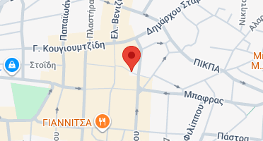 Location of business on map