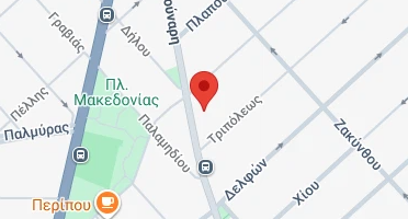 Location of business on map
