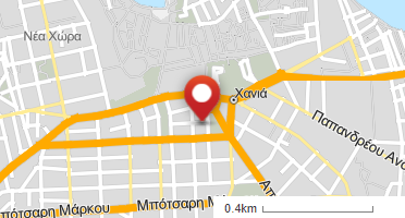 Location of business on map