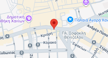 Location of business on map