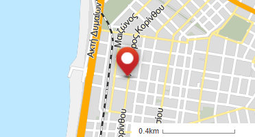 Location of business on map