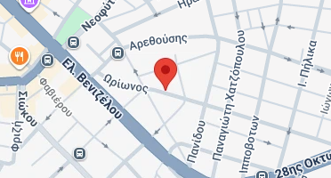 Location of business on map