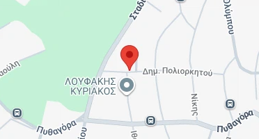 Χάρτης και σημείο της επιχείρησης