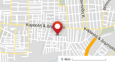 Location of business on map