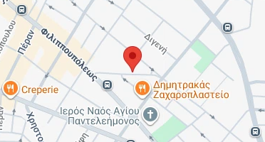 Location of business on map