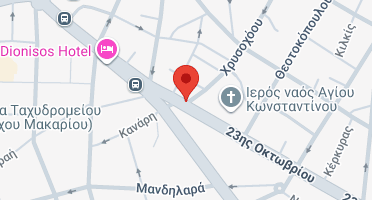 Location of business on map