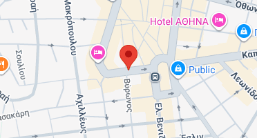 Location of business on map
