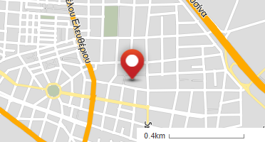 Location of business on map