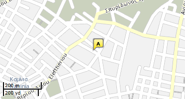 Location of business on map