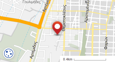 Location of business on map