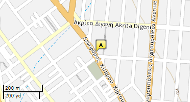 Location of business on map