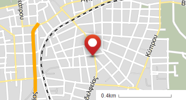 Location of business on map