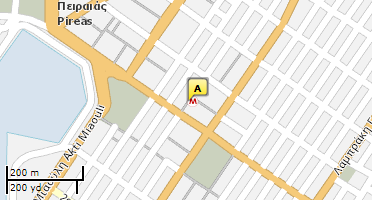 Location of business on map