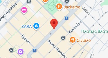 Location of business on map