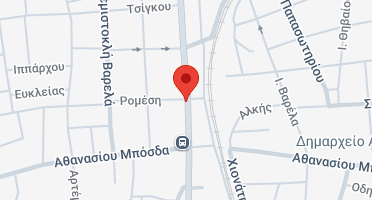 Location of business on map
