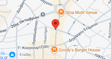Location of business on map