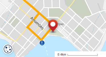 Location of business on map