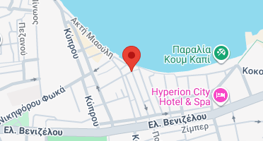 Location of business on map