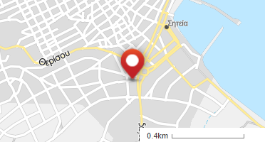 Location of business on map