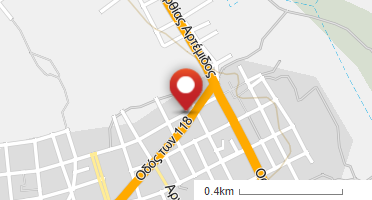 Location of business on map