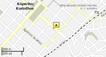 Χάρτης και σημείο της επιχείρησης