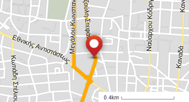 Location of business on map