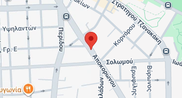 Location of business on map