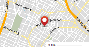 Location of business on map
