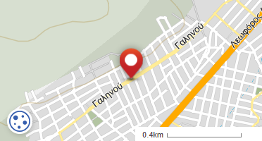 Location of business on map