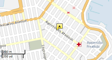 Location of business on map