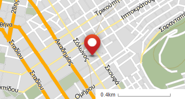 Location of business on map