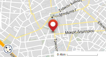 Location of business on map