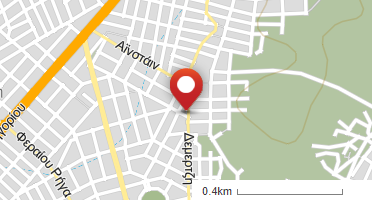 Location of business on map
