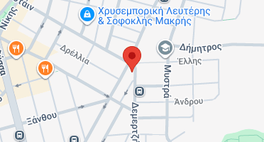 Location of business on map