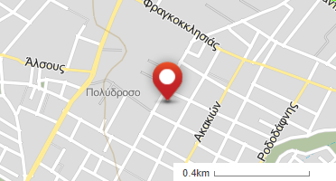 Location of business on map