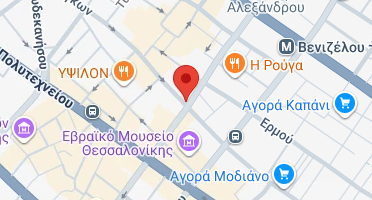 Location of business on map