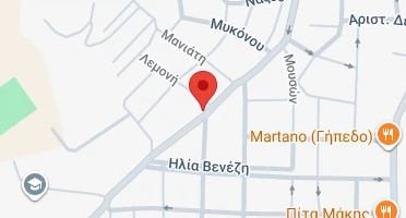 Location of business on map