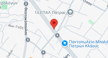 Location of business on map