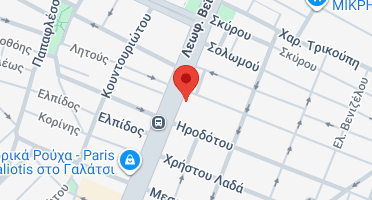 Location of business on map