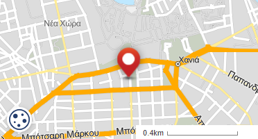 Location of business on map