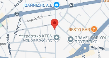 Χάρτης και σημείο της επιχείρησης