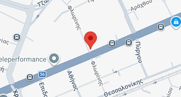 Location of business on map