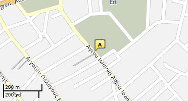 Location of business on map