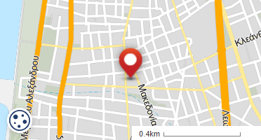Location of business on map