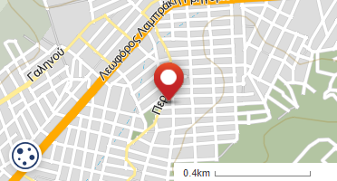 Location of business on map