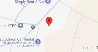 Location of business on map